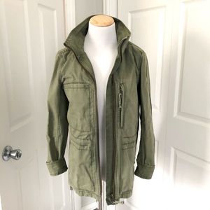 Madewell Fleet Jacket Desert Olive Green C3394